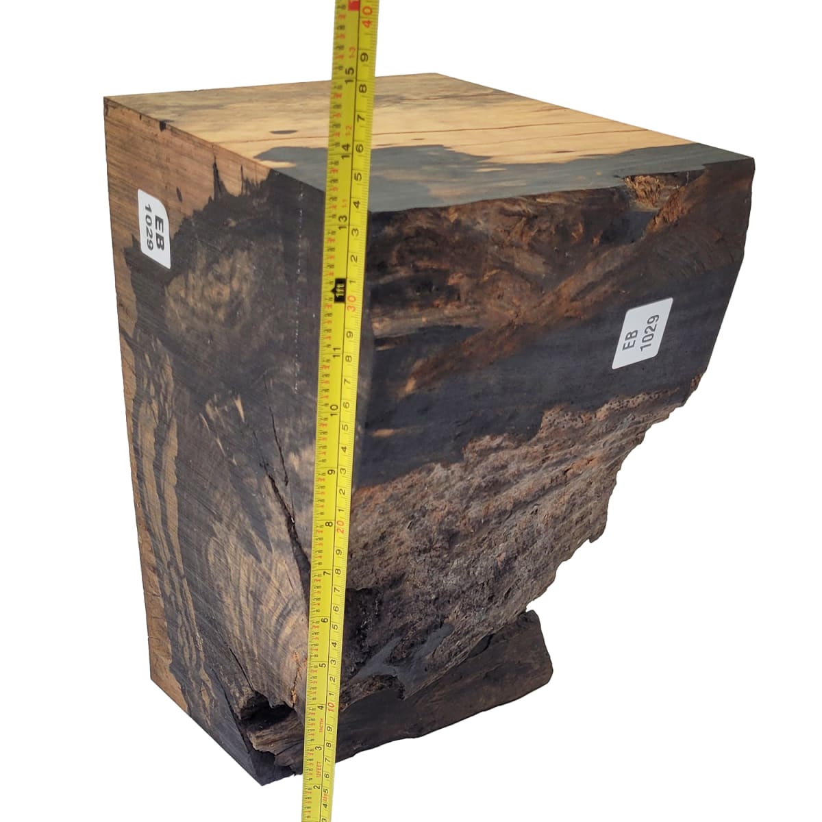 Pieza Unica REF: EB-1029 de Ebano para Artesania y Tallado9