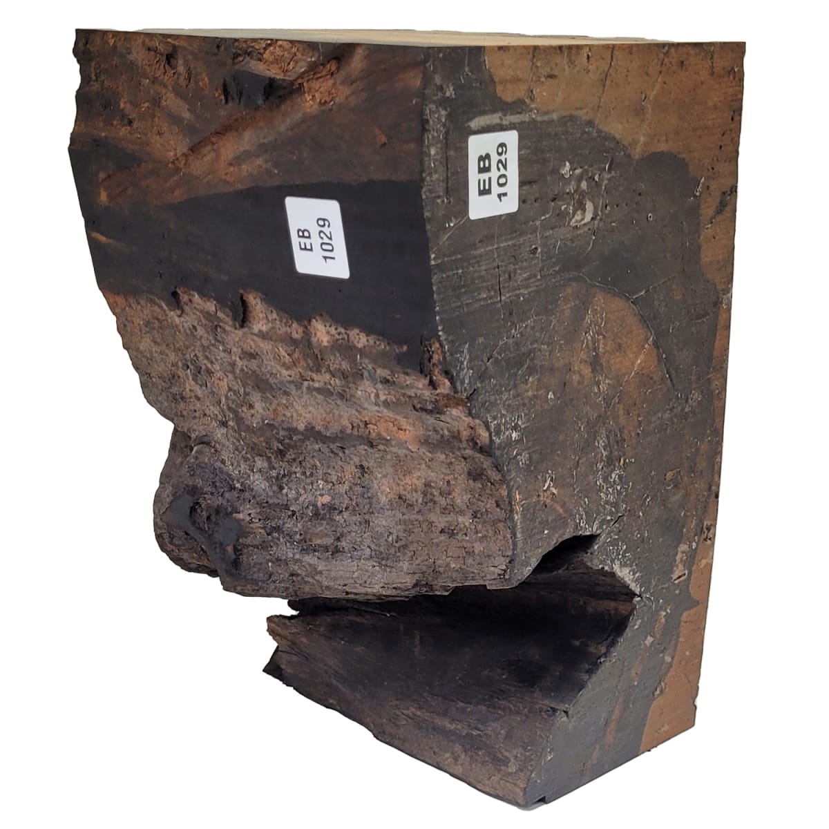 Pieza Unica REF: EB-1029 de Ebano para Artesania y Tallado10