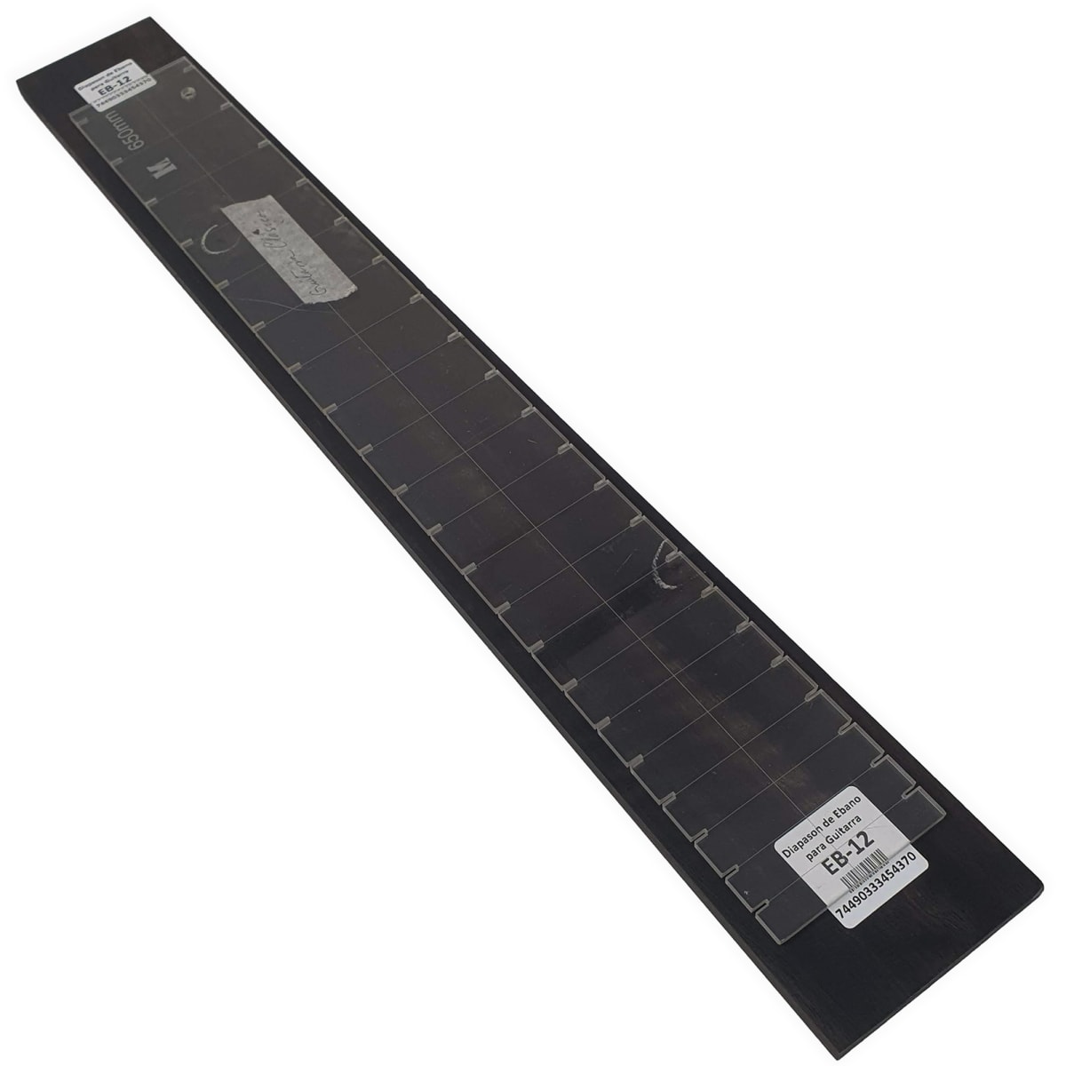 Diapason EB-12 de Ebano Negro para Guitarra / Pieza con detalles8