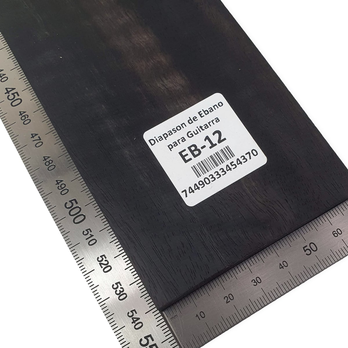 Diapason EB-12 de Ebano Negro para Guitarra / Pieza con detalles3