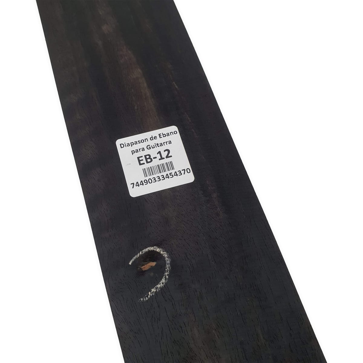 Diapason EB-12 de Ebano Negro para Guitarra / Pieza con detalles5