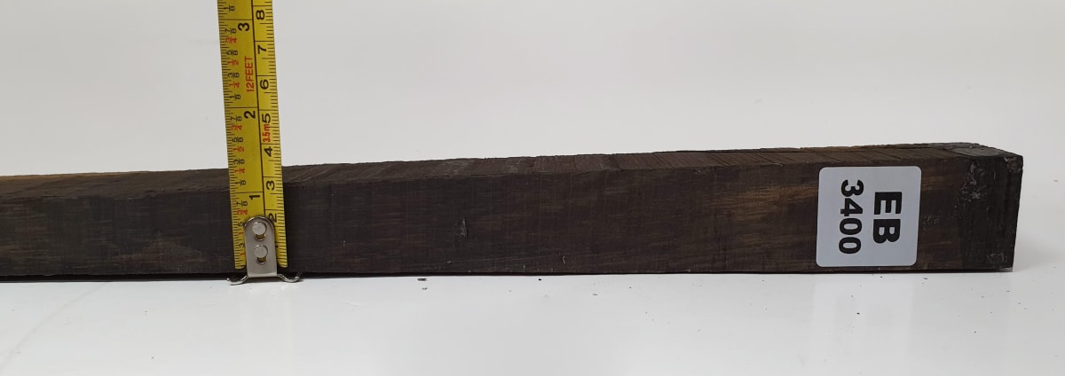 Pieza Unica REF: EB-3400 de Ebano para Artesania y Tallado6