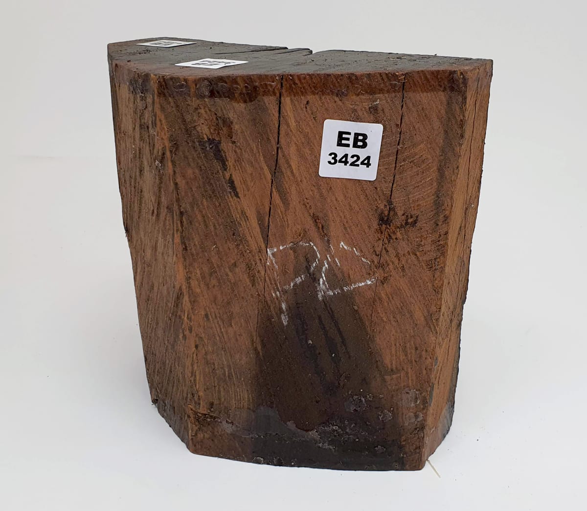 Pieza Unica REF: EB-3424 de Ebano para Artesania y Tallado 0