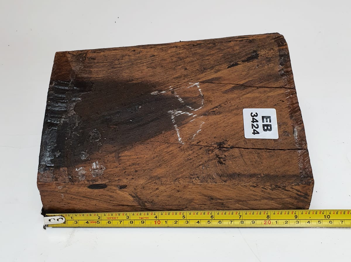 Pieza Unica REF: EB-3424 de Ebano para Artesania y Tallado7