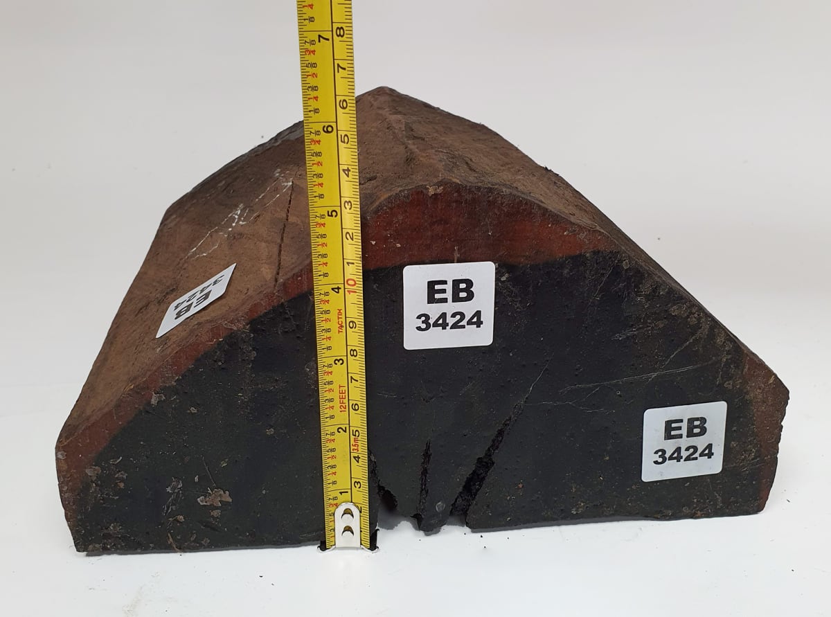 Pieza Unica REF: EB-3424 de Ebano para Artesania y Tallado8