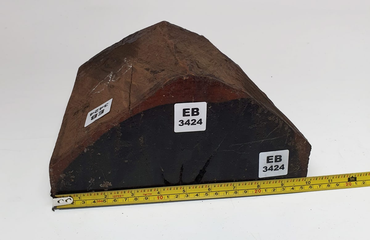 Pieza Unica REF: EB-3424 de Ebano para Artesania y Tallado9