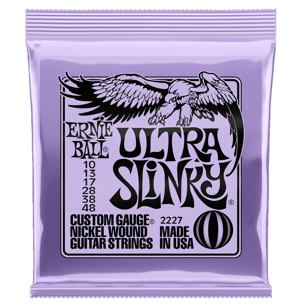 Cuerdas para Guitarra Electrica. 6-String. Ultra Slinky .010 - .048 0