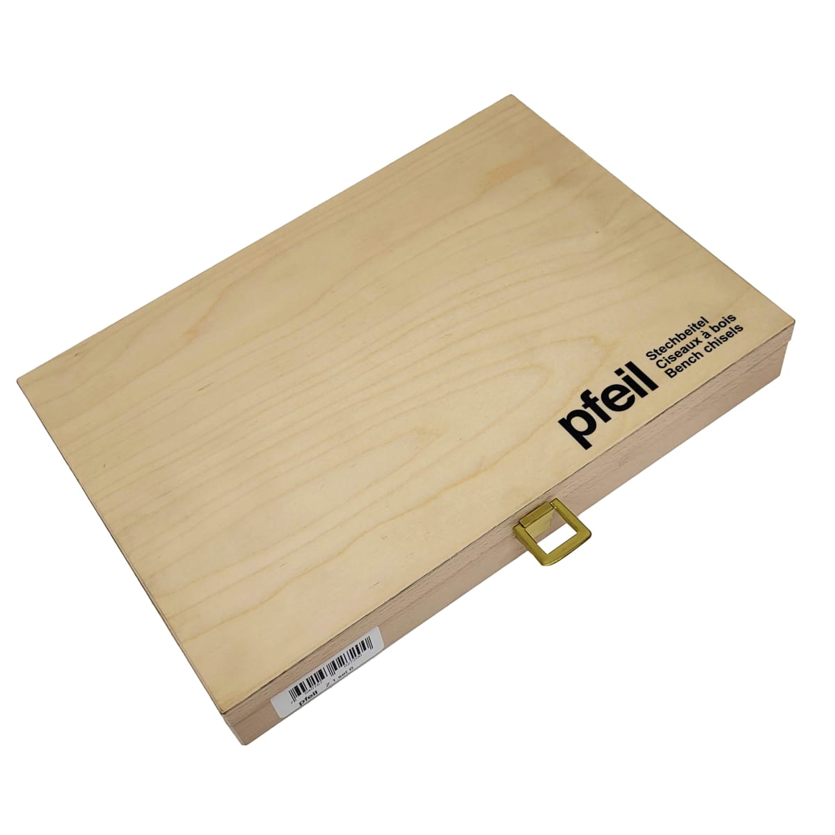 Set de 6 Formones Carpinteros + Estuche de Madera. Mod: Z12