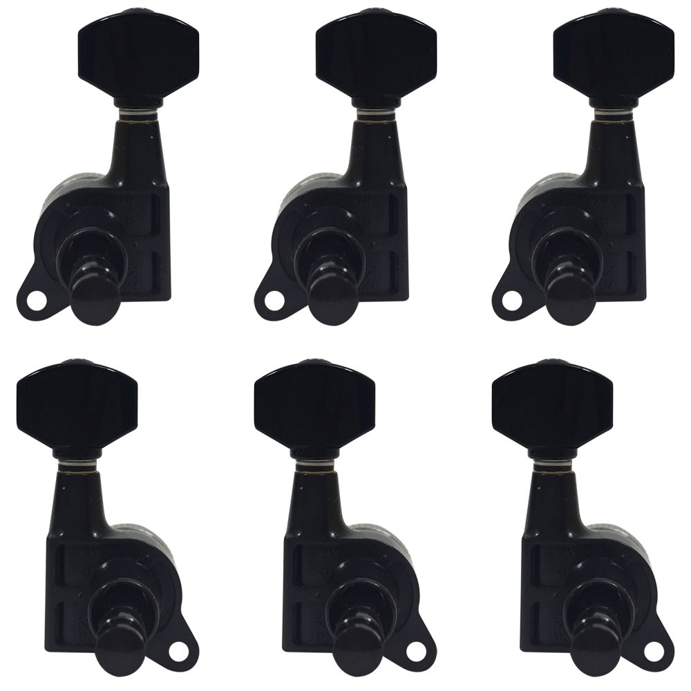 Clavijero con Locking MGT 3L+3R Black SG381-072