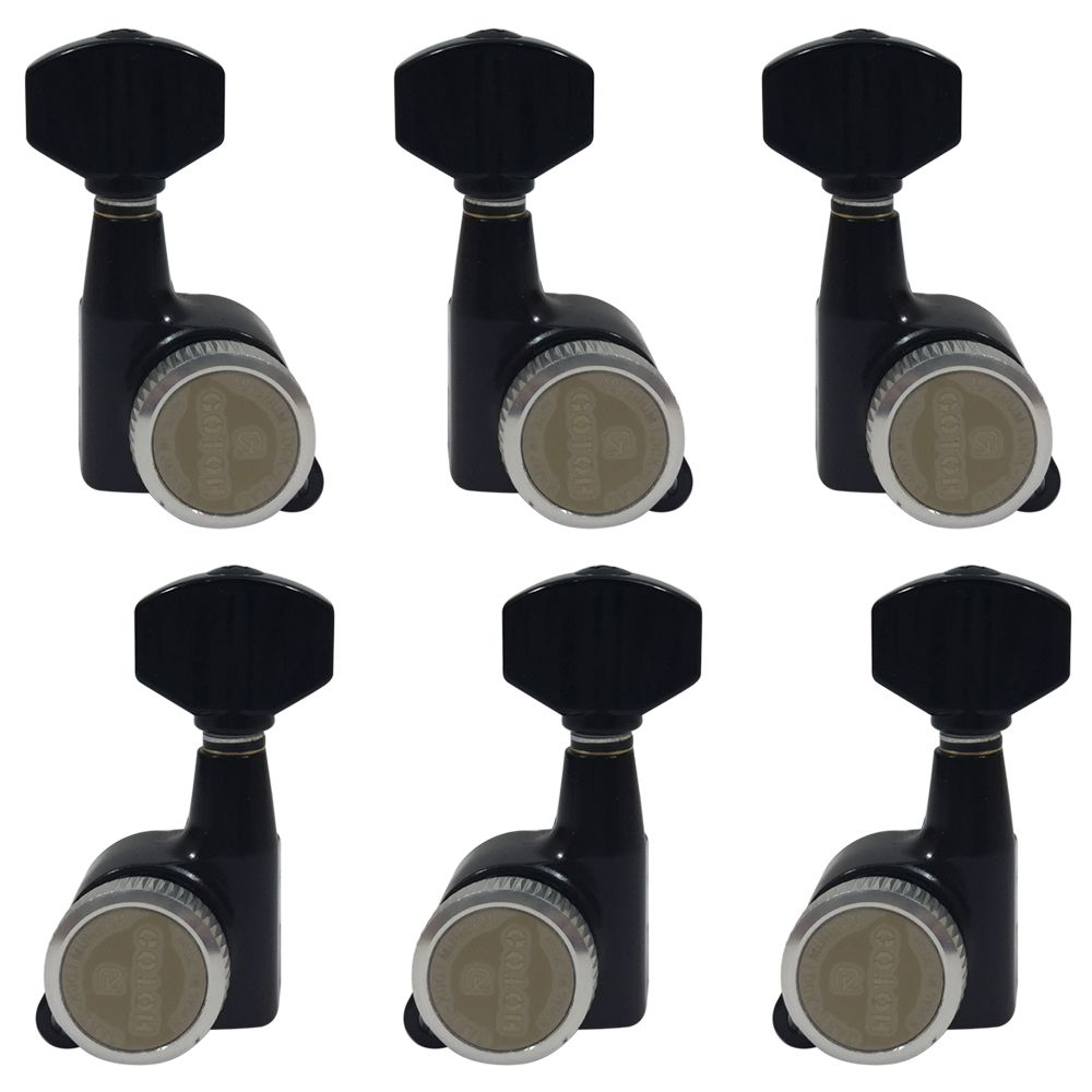 Clavijero con Locking MGT 3L+3R Black SG381-07 0