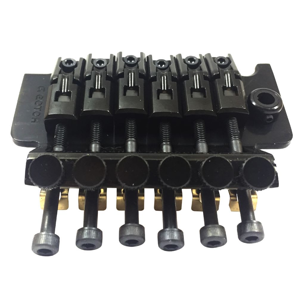 Puente Floyd Rose GE1996T Gotoh para Guitarra. Color Black con Bloque de 40 mm 0