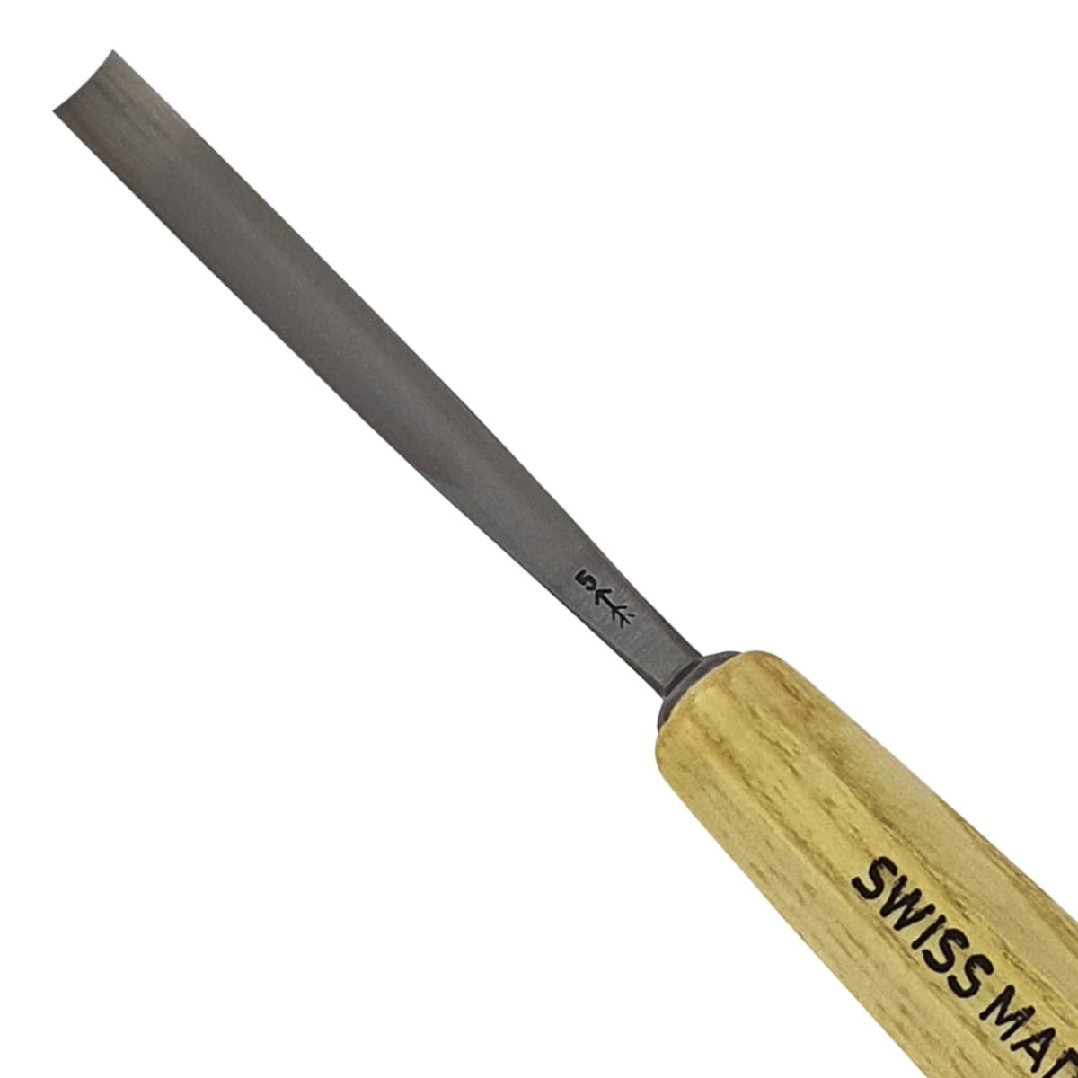 Gubia Nº D5 de 8 mm. Semi Plana3