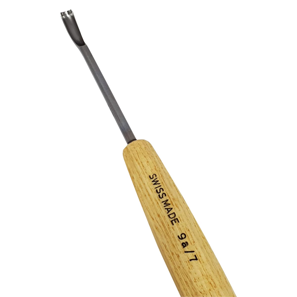 Gubia No 9A Semi Curva Corta de 7 mm de ancho para hacer Cuchara o Cuenco3