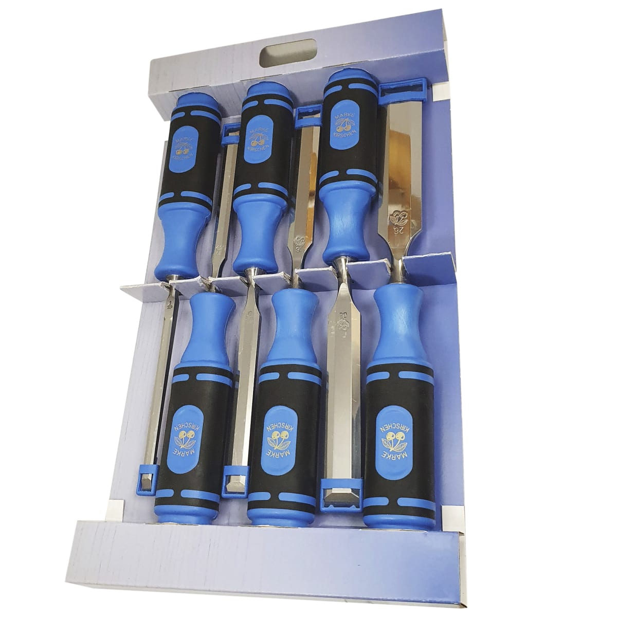 Set de 6 Formones Carpinteros Two Cherries 1118 SB3