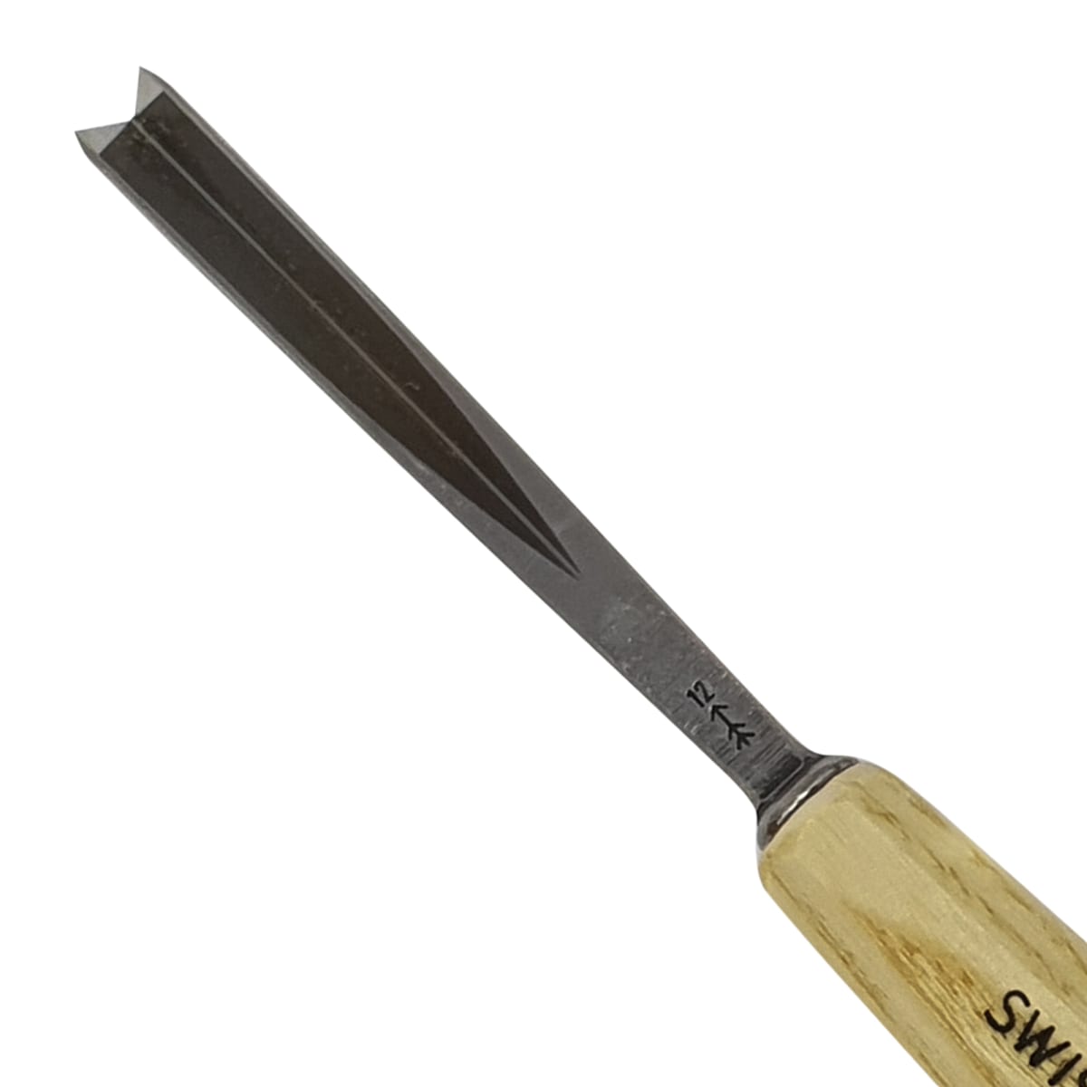 Gubia Nº D12 de 8 mm. Partidor en 60º3