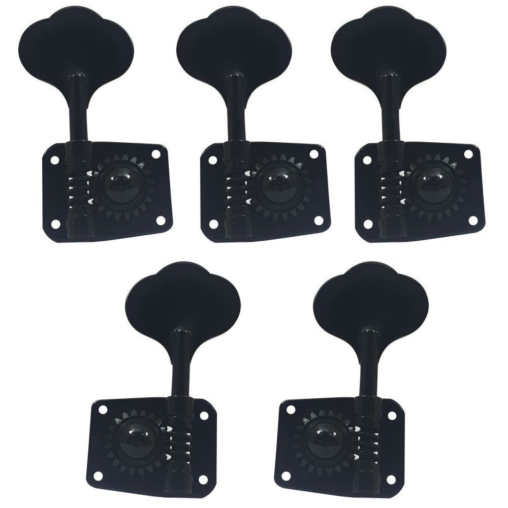 Clavijero Gotoh 3L + 2R Black GB10 para Bajo Electrico 1
