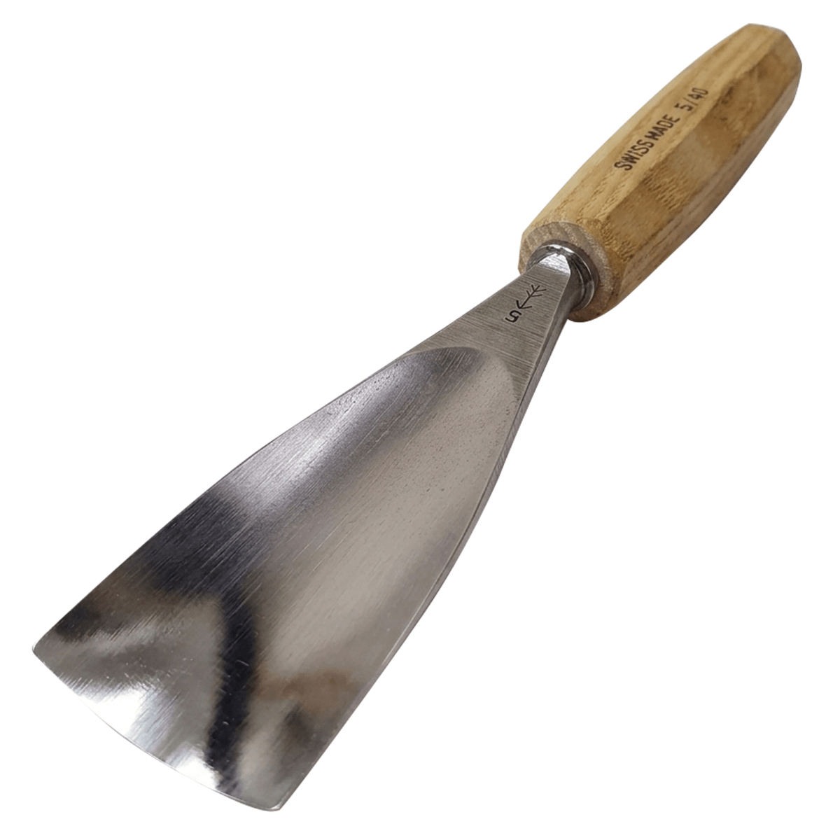 Gubia Pfeil 5 Semi Plana 40 mm de ancho para Tallado de Madera3