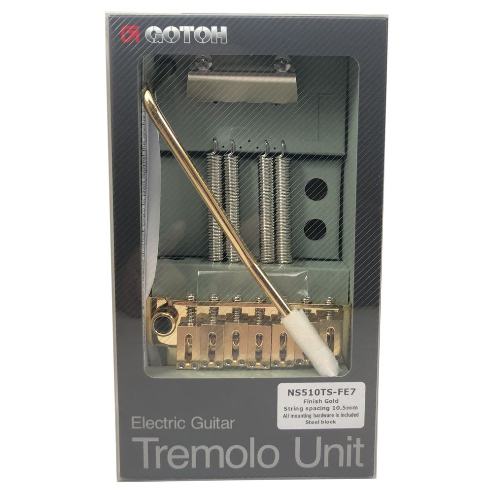 Tremolo Vintage. 7-String. Gold. Mod: NS510TS-FE7 (63mm) 3