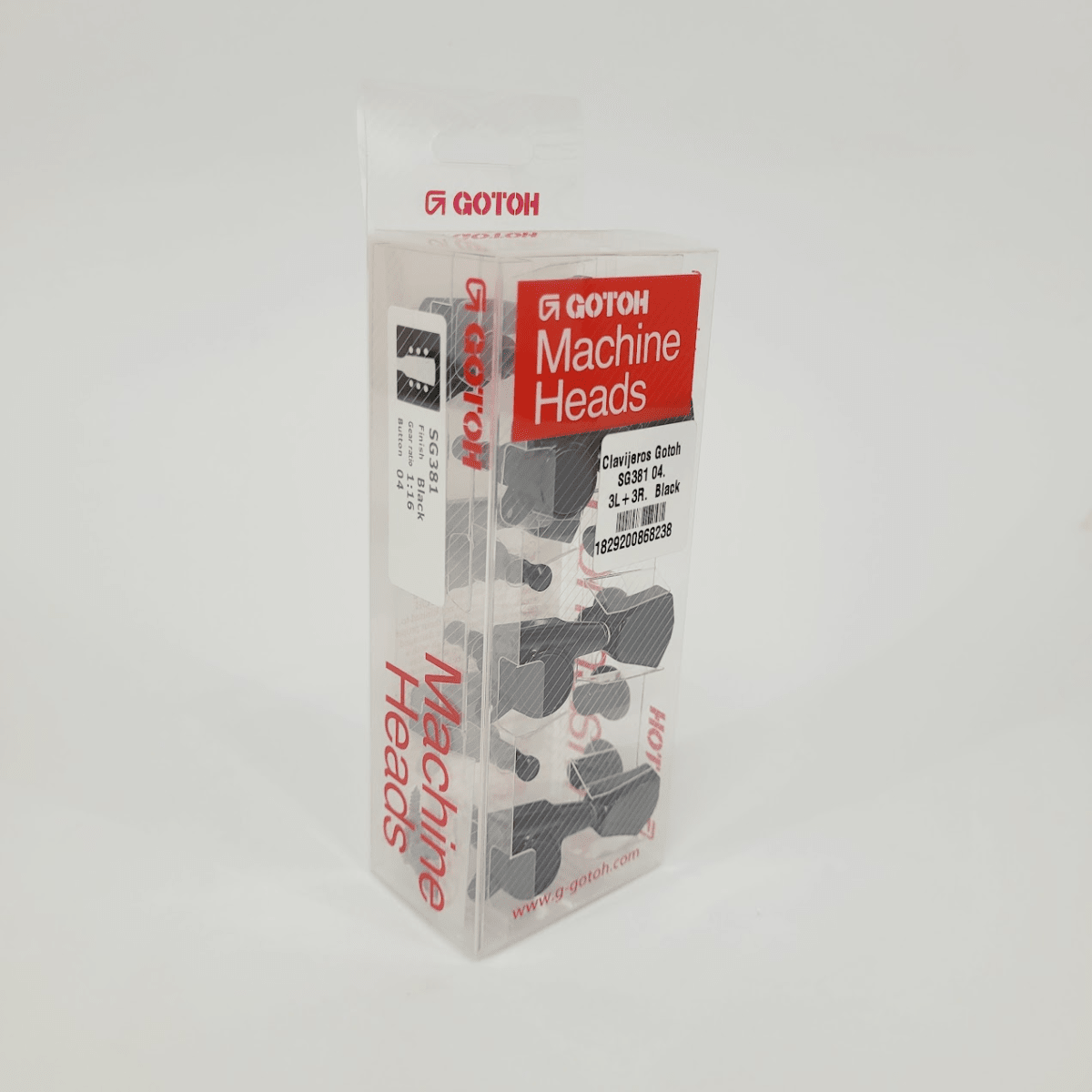 Clavijero Gotoh 3L+ 3R Black SG381-046