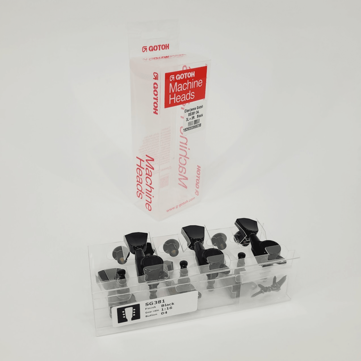 Clavijero Gotoh 3L+ 3R Black SG381-043