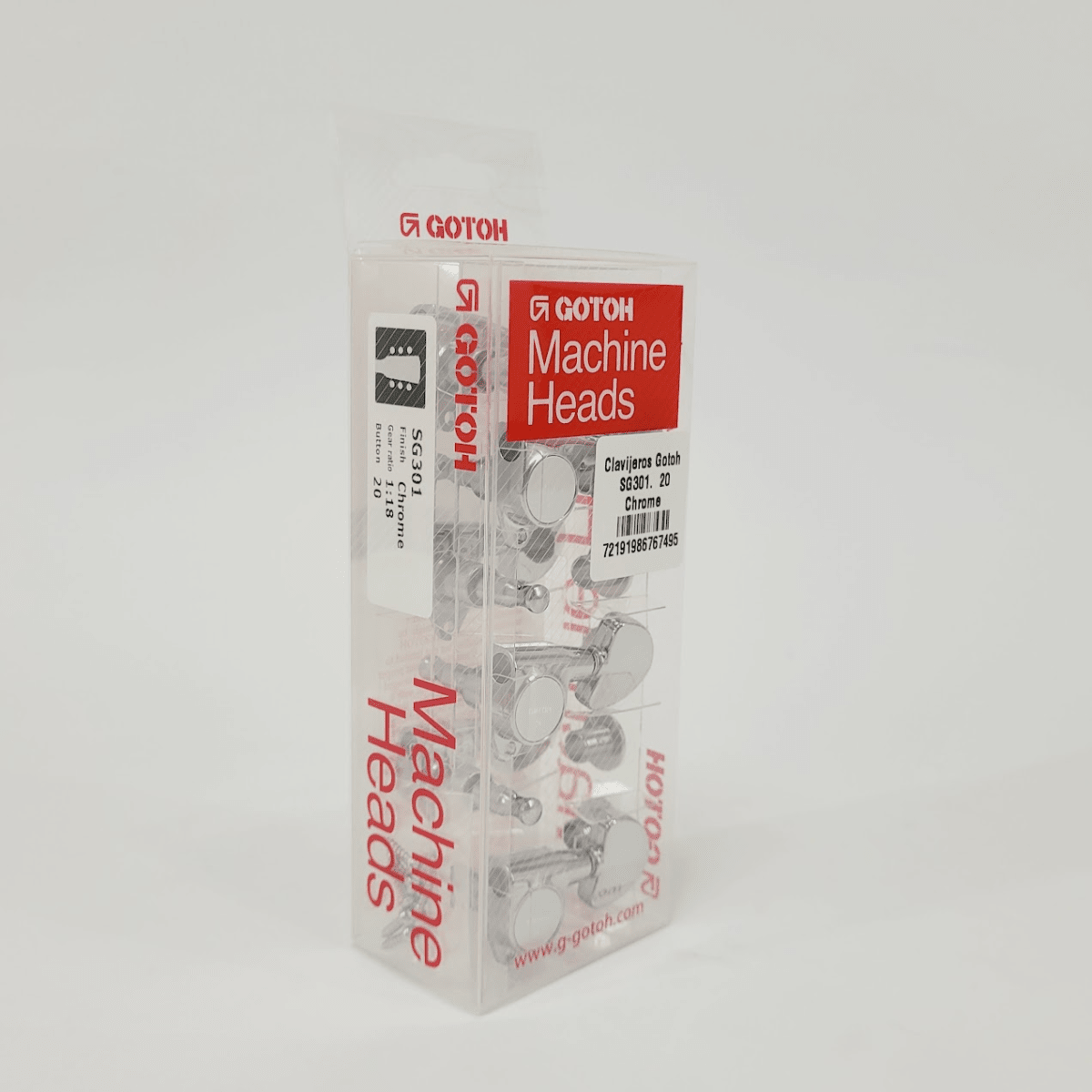 Clavijero Gotoh 3L+ 3R Chrome SG301-206