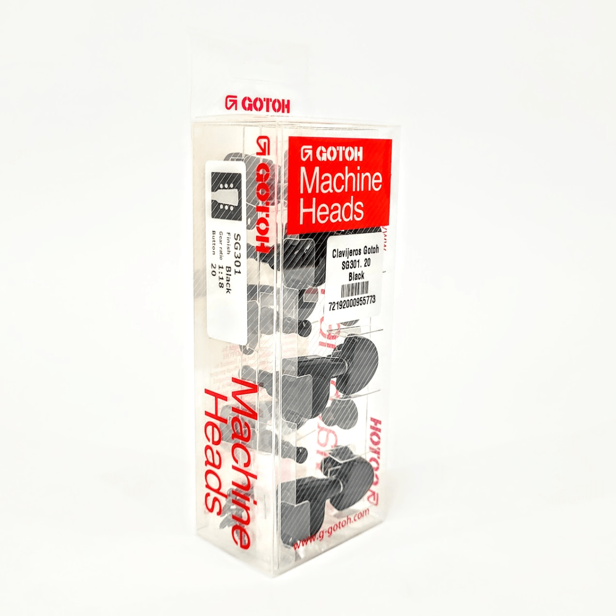 Clavijero Gotoh 3L+ 3R Black SG301-206