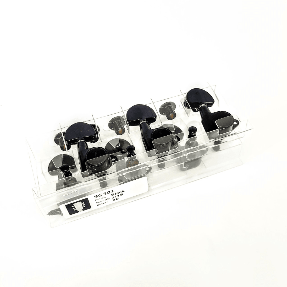 Clavijero Gotoh 3L+ 3R Black SG301-203