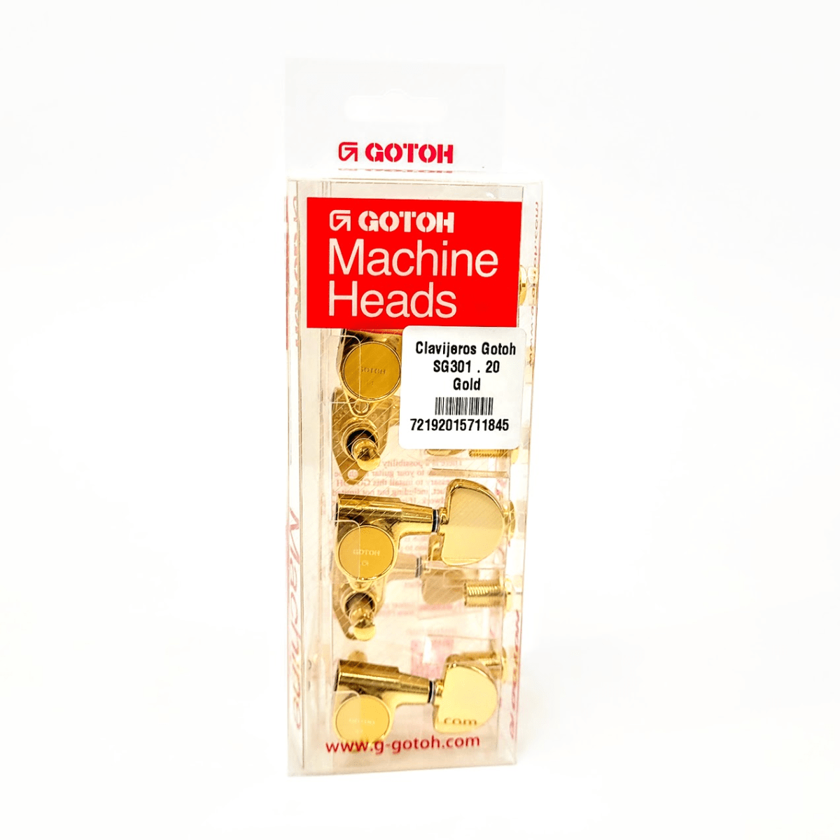 Clavijero Gotoh 3L+ 3R Gold SG301-20 0