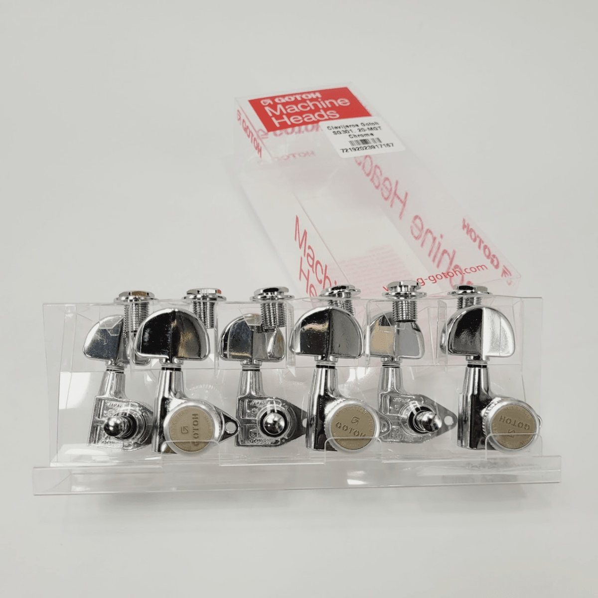 Clavijero Gotoh con Locking MGT 3L+ 3R Chrome SG301-205