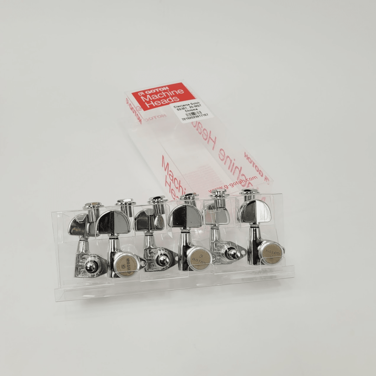 Clavijero Gotoh con Locking MGT 3L+ 3R Chrome SG301-206