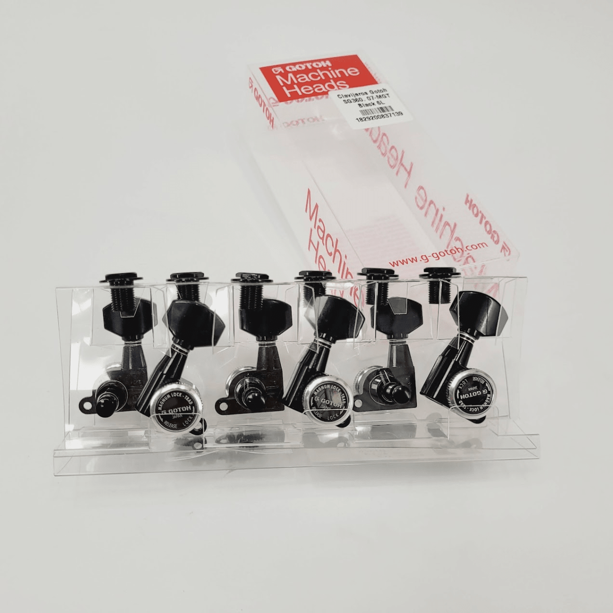 Clavijero Gotoh con Locking MGT 6L Black SG360-07 3