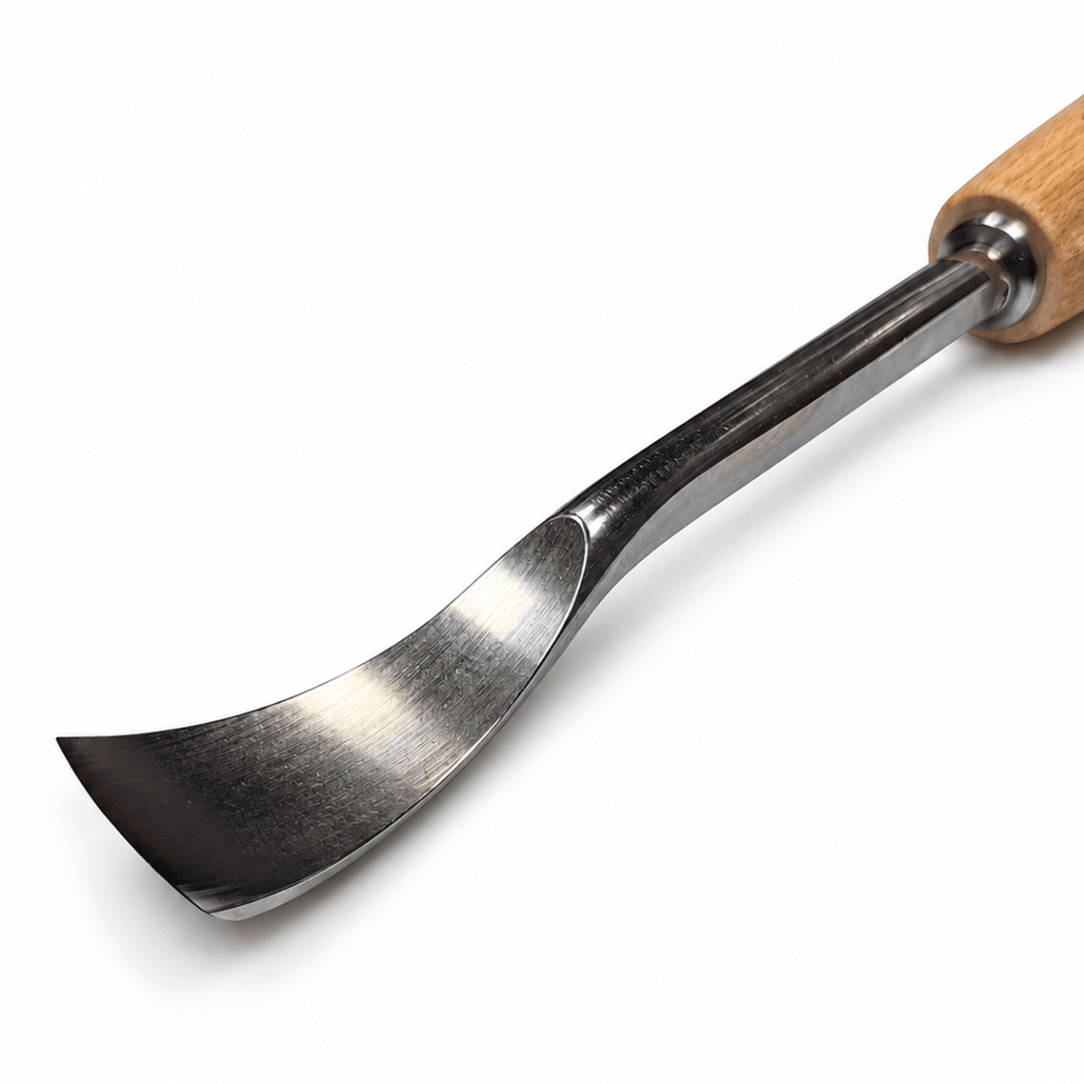 Gubia No 3A Semi Plana Corta de 25 mm de ancho para hacer Cuchara o Cuenco3