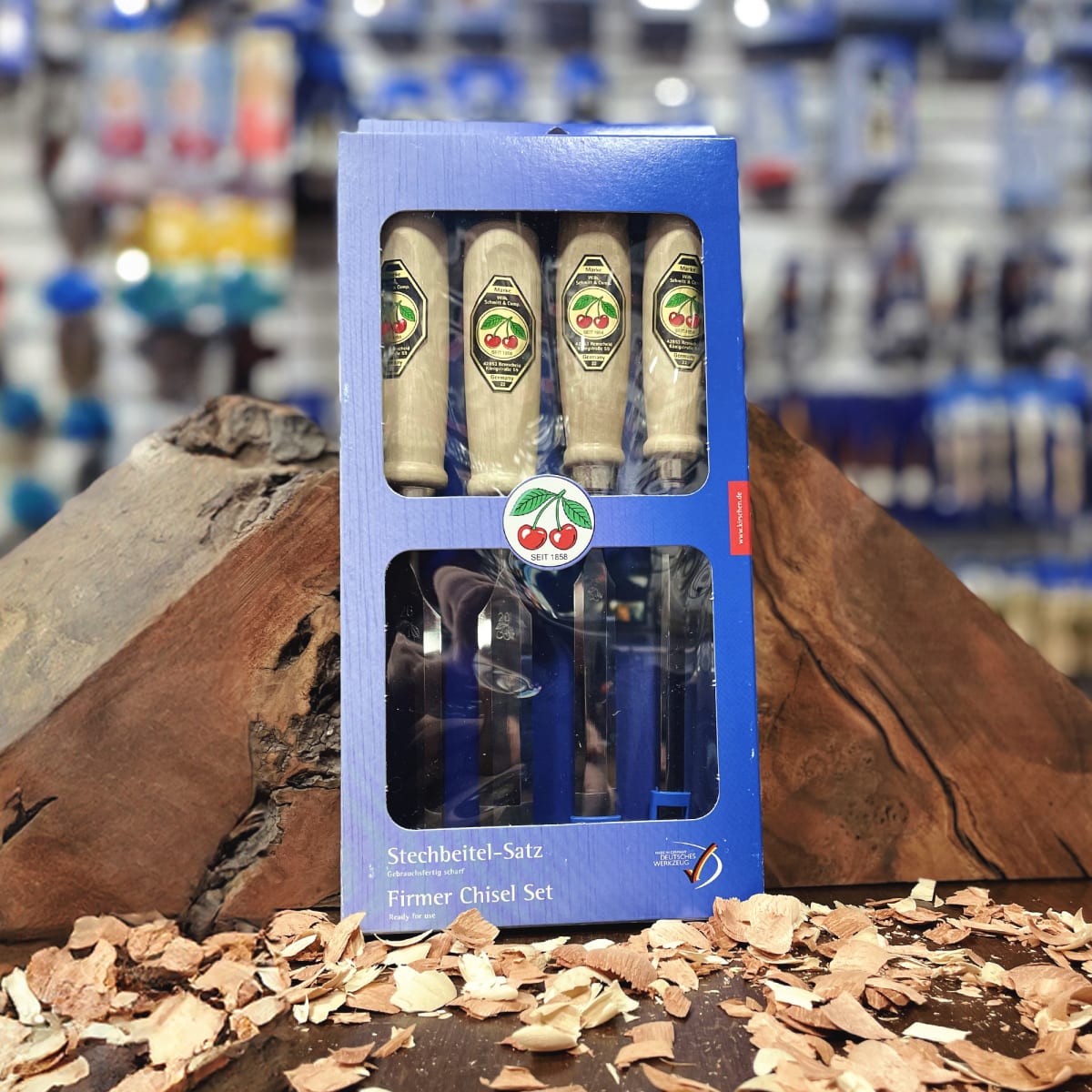 Set de 4 Formones Carpinteros Two Cherries 1181 SB 0