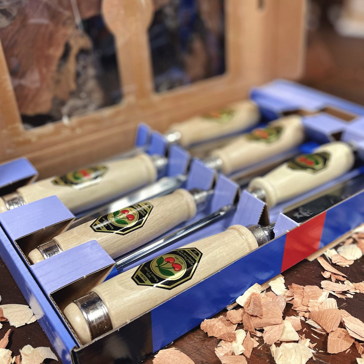 Set de 6 Formones Carpinteros Two Cherries 1111 SB7