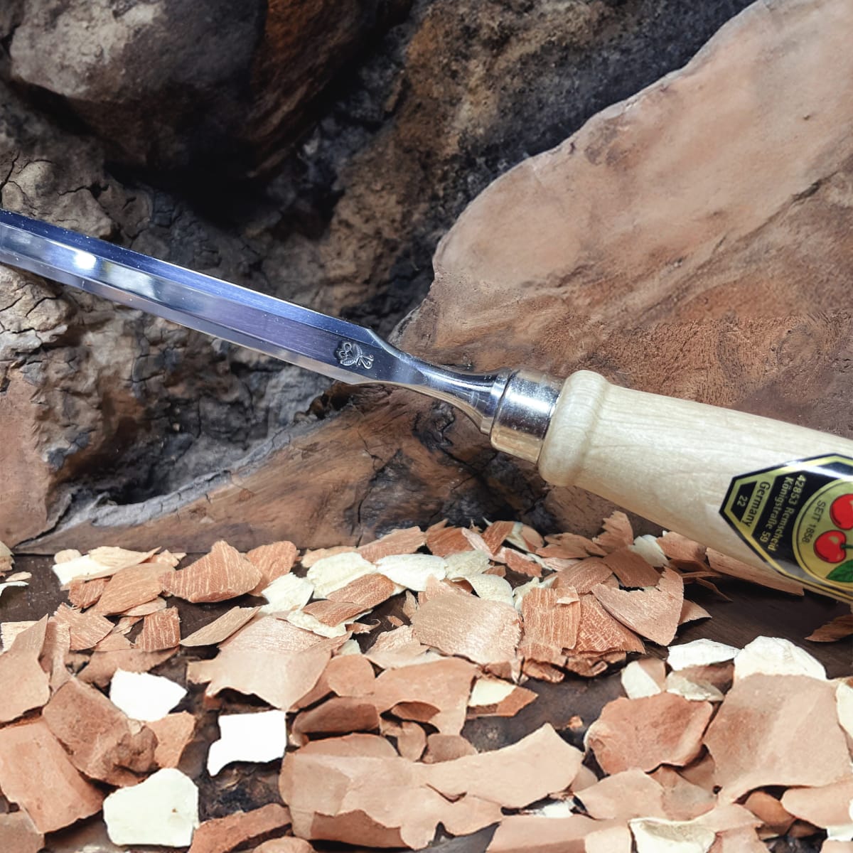 Formon Carpintero Two Cherries 1001 de 12 mm de ancho5