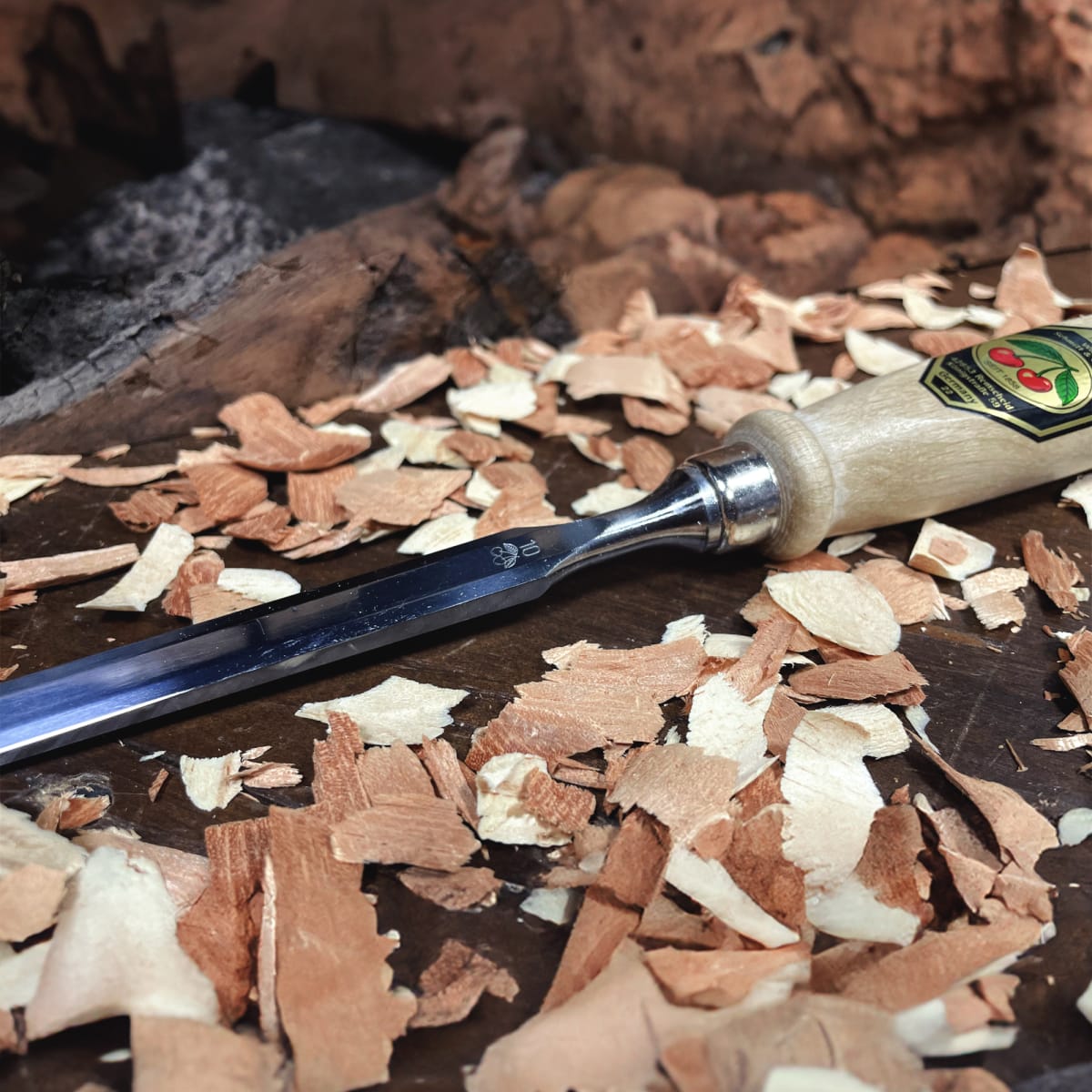 Formon Carpintero Two Cherries 1001 de 6 mm de ancho8