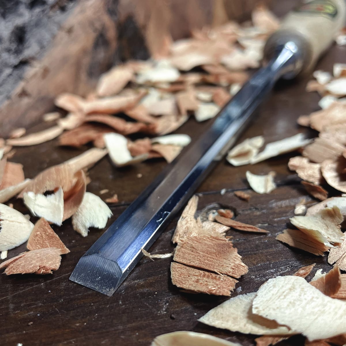 Formon Carpintero Two Cherries 1001 de 6 mm de ancho4