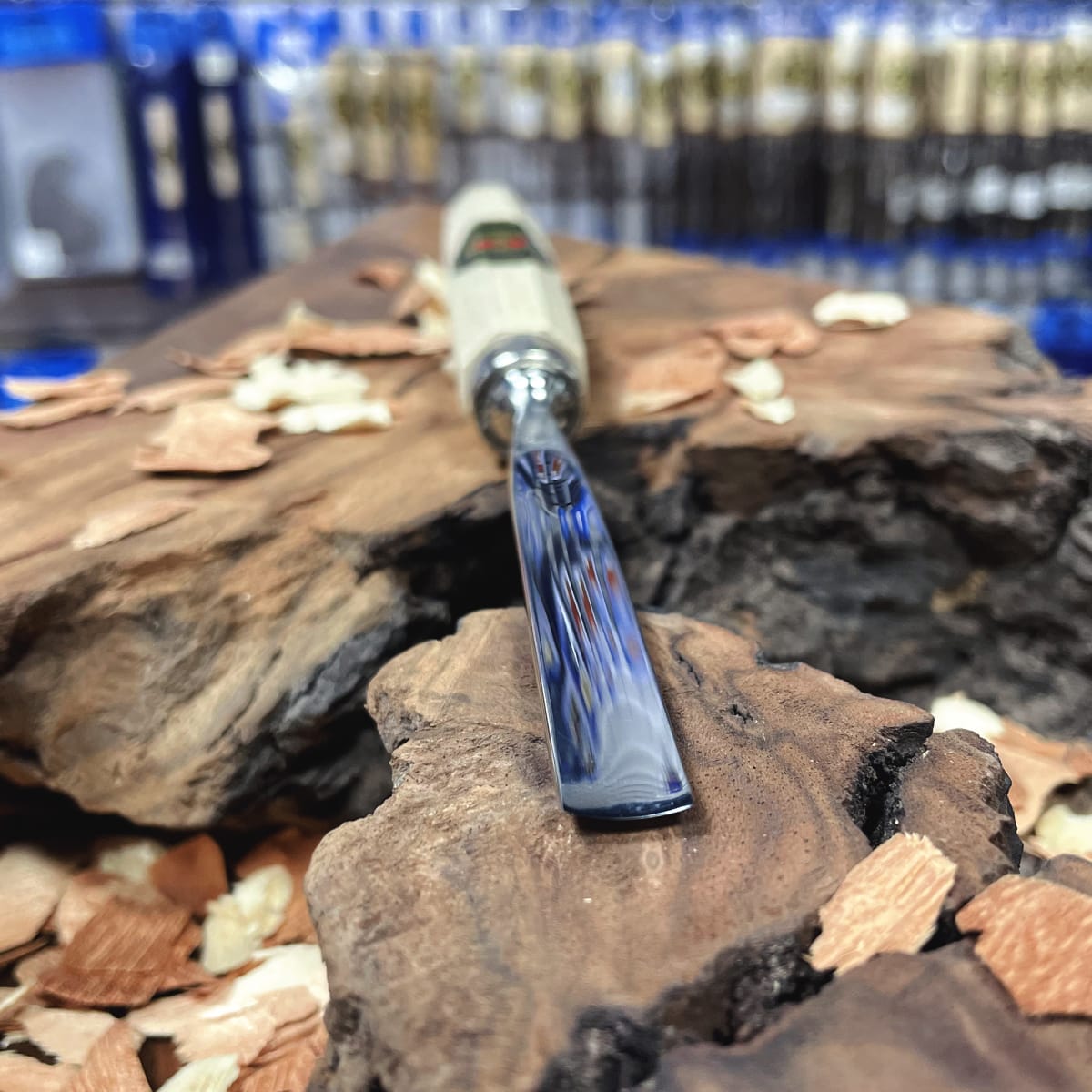 Mini Gubia Semi Plana 3206 Two Cherries de 10 mm de ancho para Xilografia 1