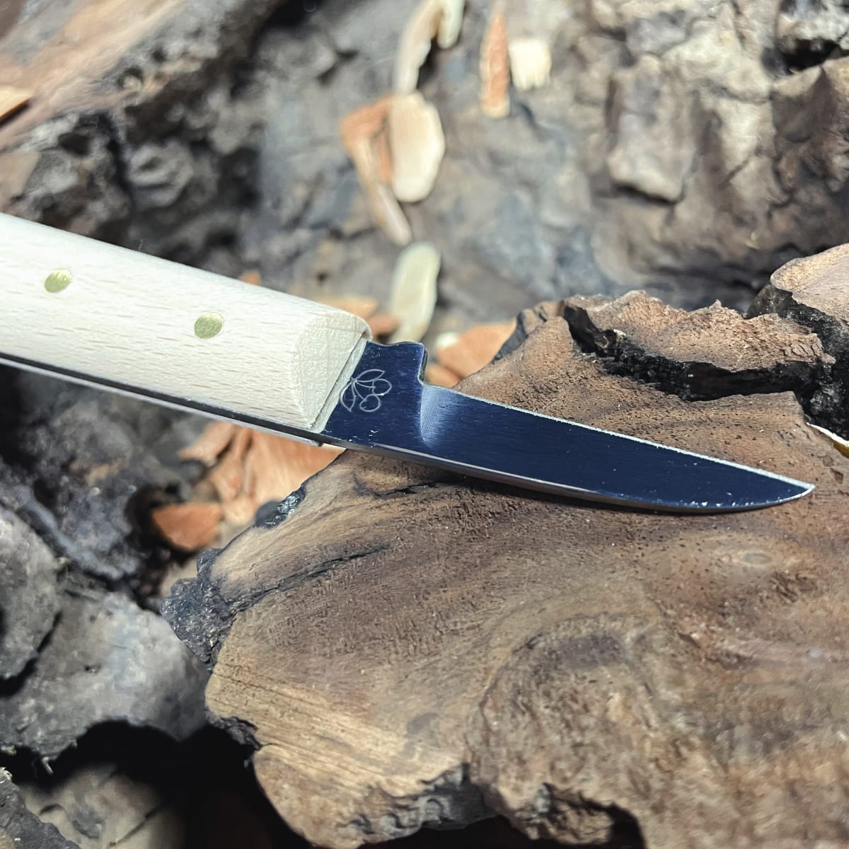 Cuchillo Two Cherries 3358 para Tallado de Madera11