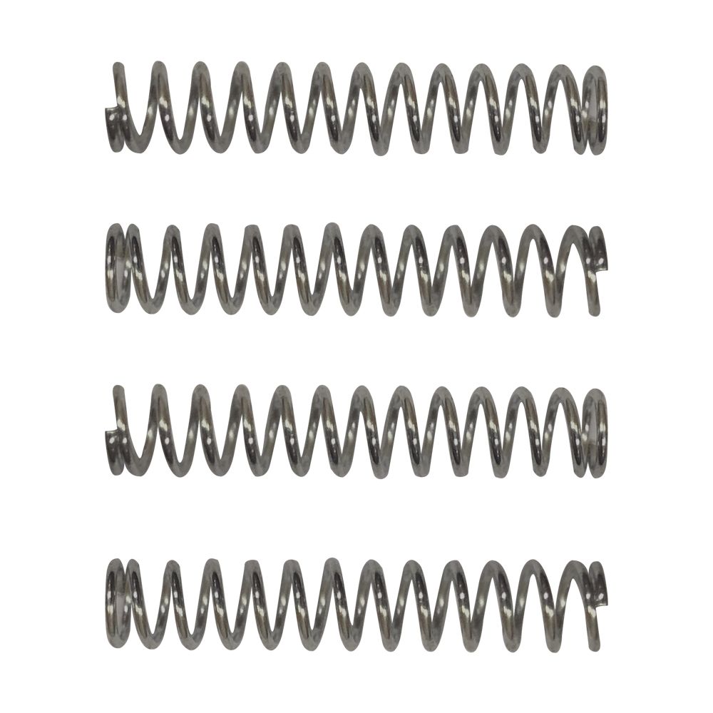 Set de Tornillos para Capsula Humbucker, Tornillos Mounting Ring y Resortes. Color Chrome2