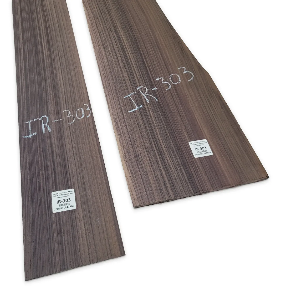 Set de Aros y Fondo IR-303 de Indian Rosewood Especial para Guitarra Clasica / Corte Radial3