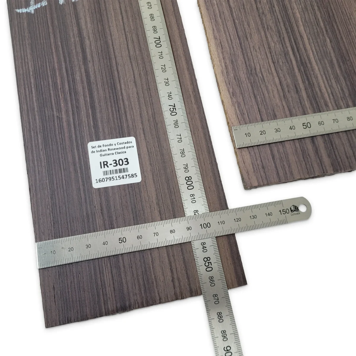 Set de Aros y Fondo IR-303 de Indian Rosewood Especial para Guitarra Clasica / Corte Radial4
