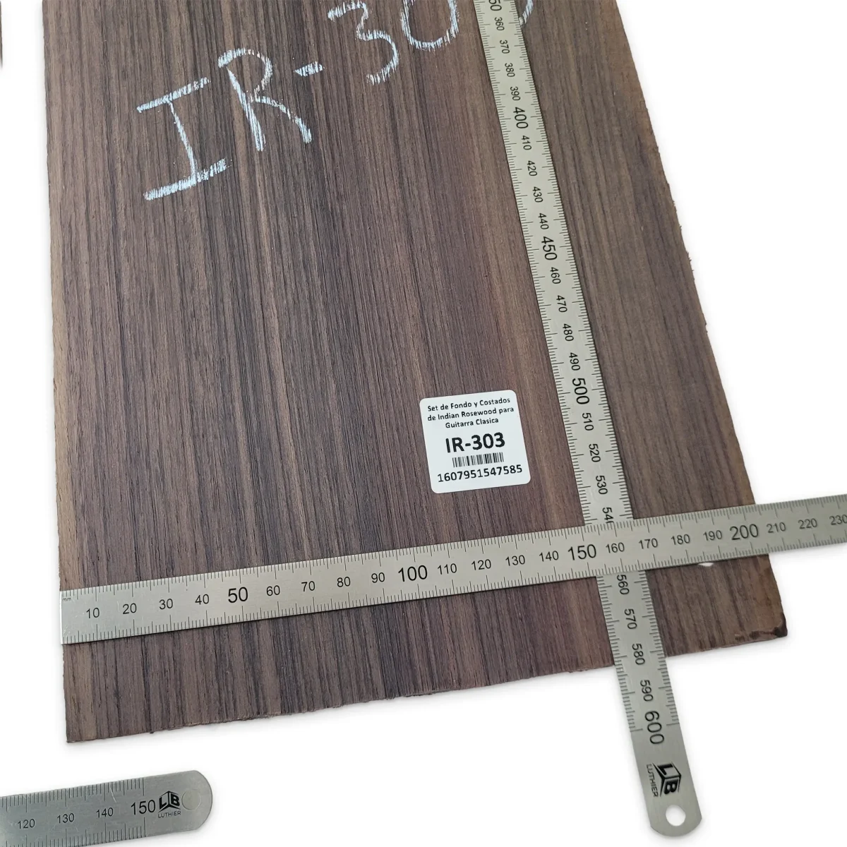 Set de Aros y Fondo IR-303 de Indian Rosewood Especial para Guitarra Clasica / Corte Radial5