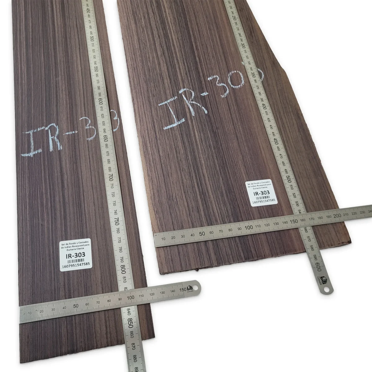 Set de Aros y Fondo IR-303 de Indian Rosewood Especial para Guitarra Clasica / Corte Radial6