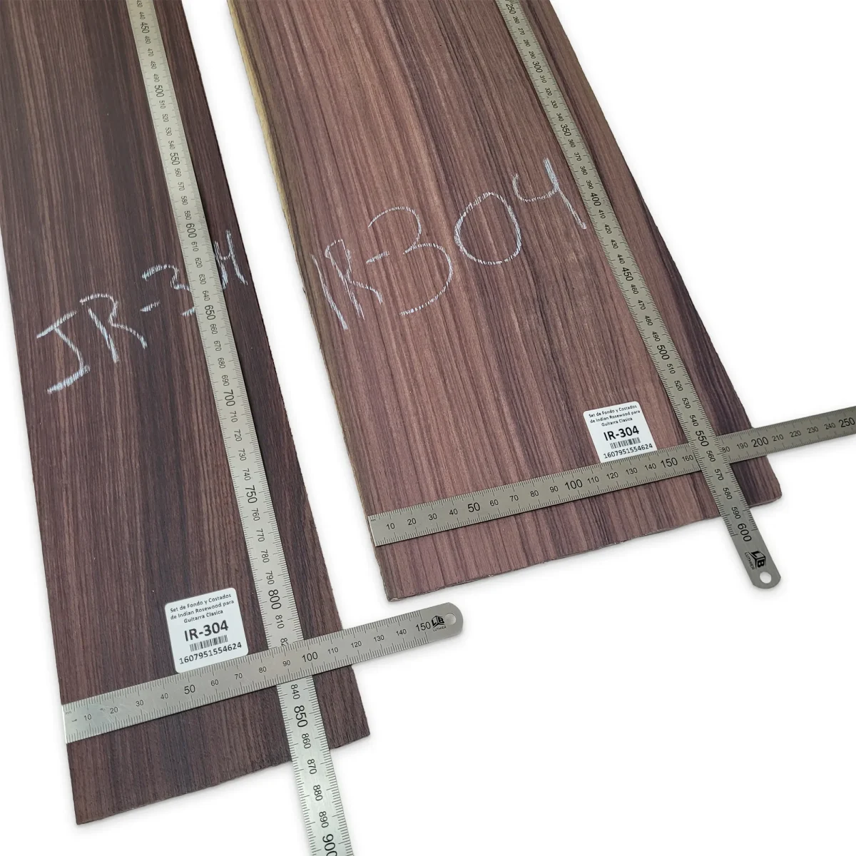 Set de Aros y Fondo IR-304 de Indian Rosewood Especial para Guitarra Clasica / Corte Radial6