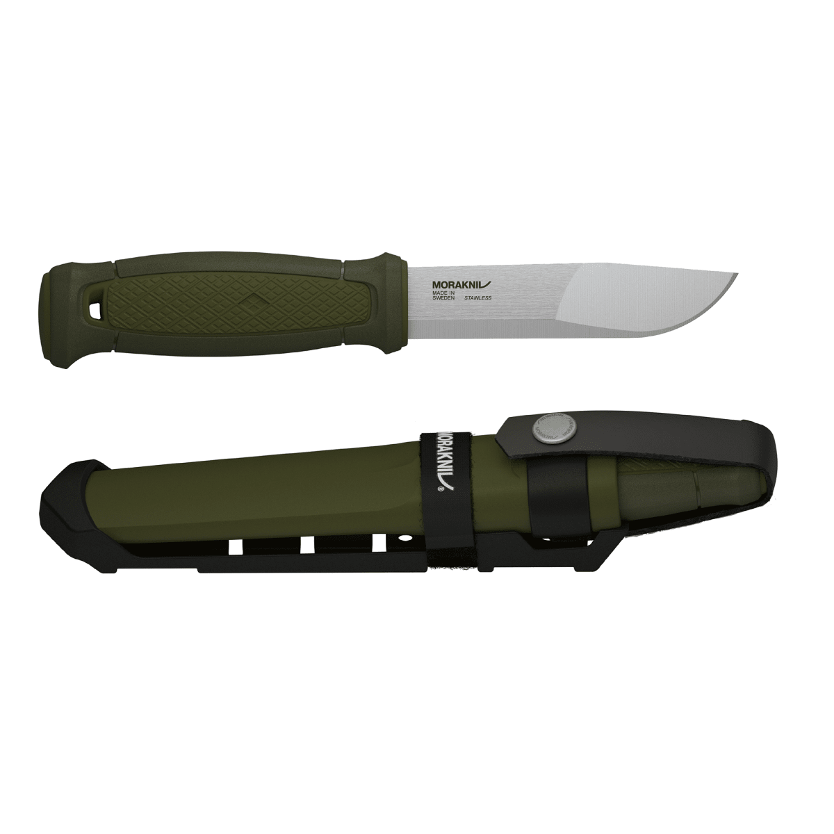 Cuchillo Morakniv Kansbol 12645 (S) Acero Inoxidable con Soporte Múltiple Green 0