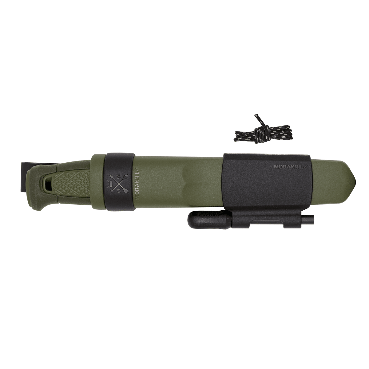 Cuchillo Morakniv Kansbol 13912 (S) Acero Inoxidable con Kit de Supervivencia Green3