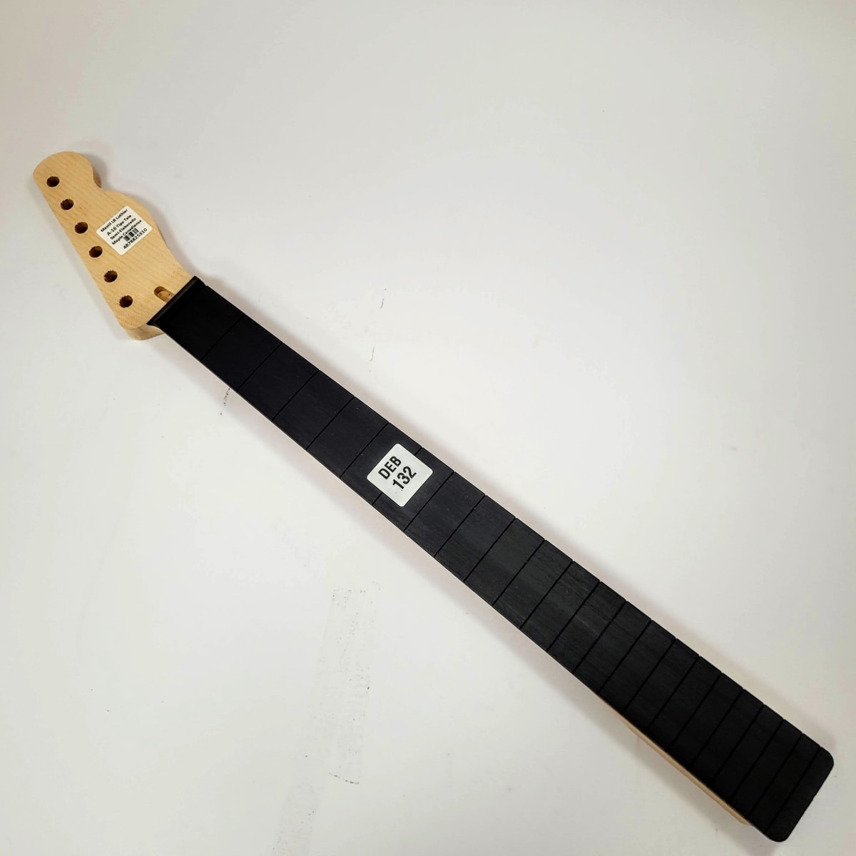 Kit Mod: 01 de Mastil Semi Elaborado Tipo Tele + Diapason Ranurado + Tensor4