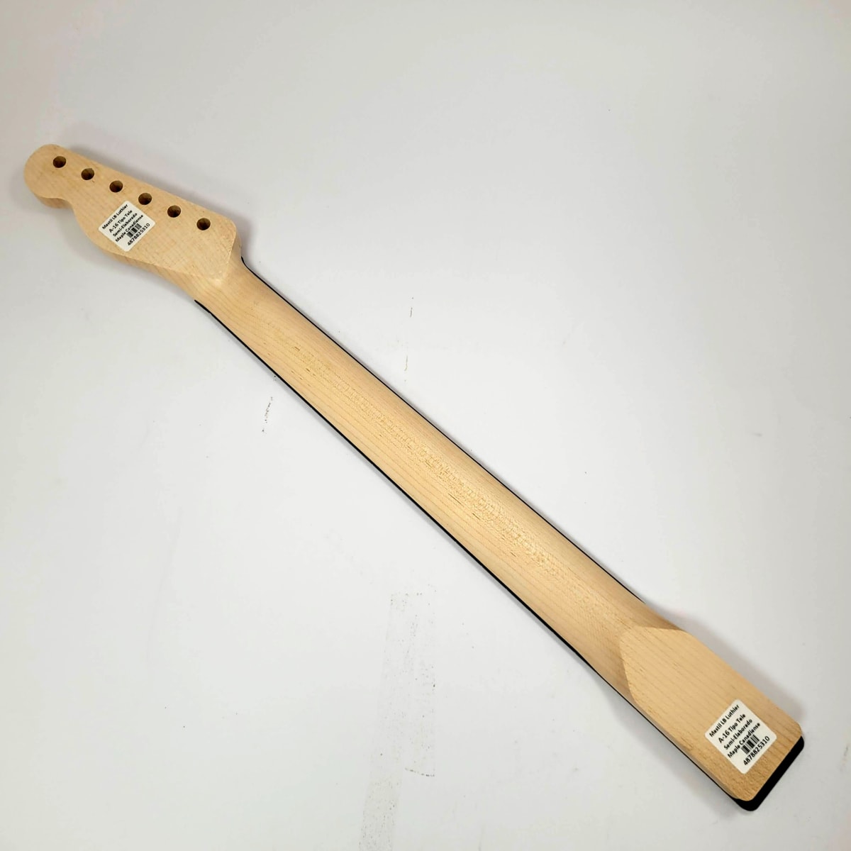 Kit Mod: 01 de Mastil Semi Elaborado Tipo Tele + Diapason Ranurado + Tensor10