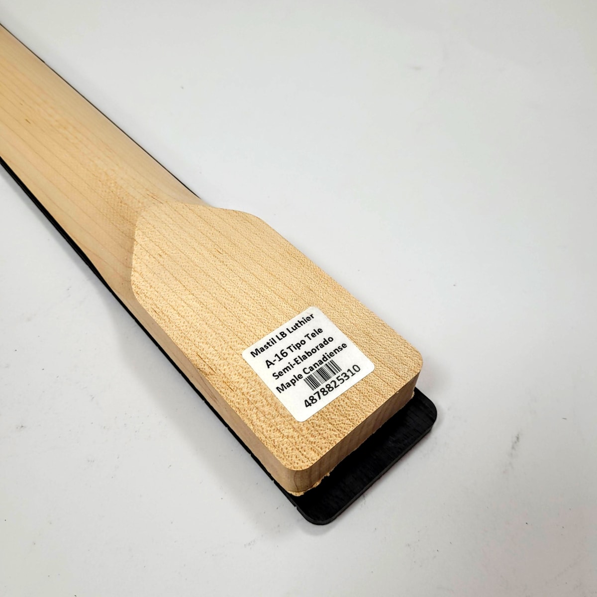 Kit Mod: 01 de Mastil Semi Elaborado Tipo Tele + Diapason Ranurado + Tensor6